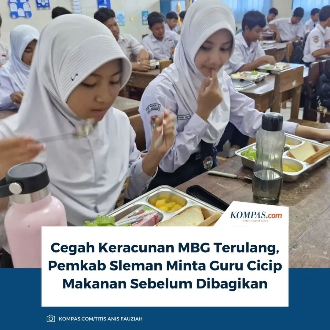 zanatul_91's tweet photo. Setelah MBG mengambil anggaran pendidikan yang seharusnya bisa untuk guru, kini untuk memastikan MBG tidak beracun, guru juga yang harus nyobain dulu. 

luarrr biasa https://t.co/Flpy31mBn4