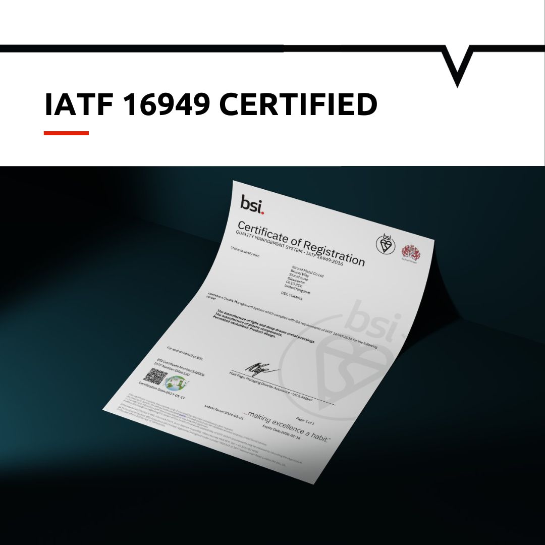 Our Stonehouse facility was designed from the ground up to surpass the requirements of #IATF 16949 - the most challenging quality standard in the #automotive #industry.

Want to see what a £6M commitment to quality looks like? Explore our facility: bit.ly/42ZUSR8

#UKMfg