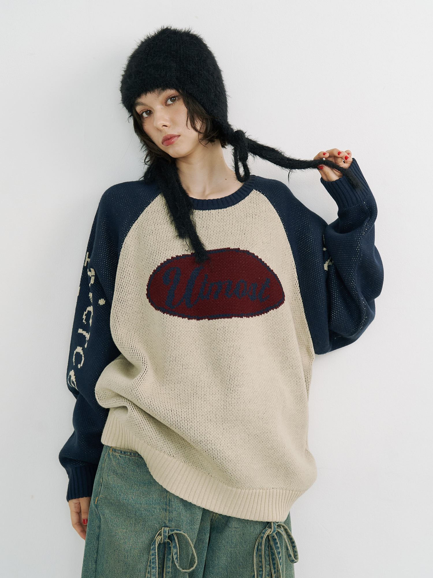 美品　チェスティーコート　ビジューデザイン ElegChic コート チェスターコート ビジューボタンノーカラー