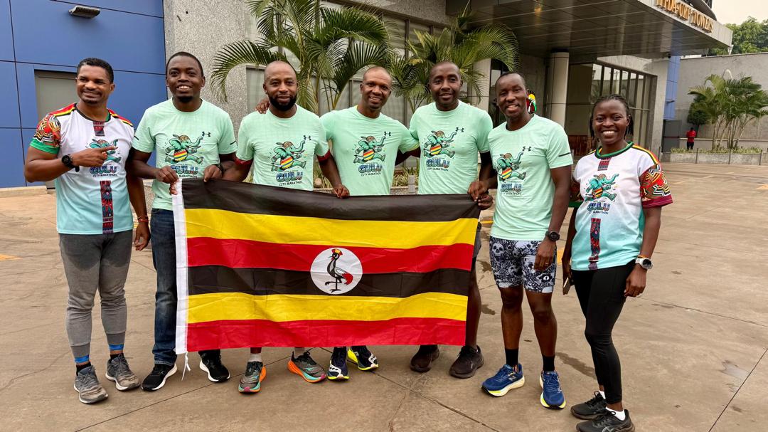 We're officially on our way! After a great send-off run this morning hosted by our friends at Team Nakasero, Team Matooke is heading to Australia for the Sydney Marathon. 

A huge shoutout to the following members who have put in the work; Ronald Namugera, Ronald Kanyike, Ronald