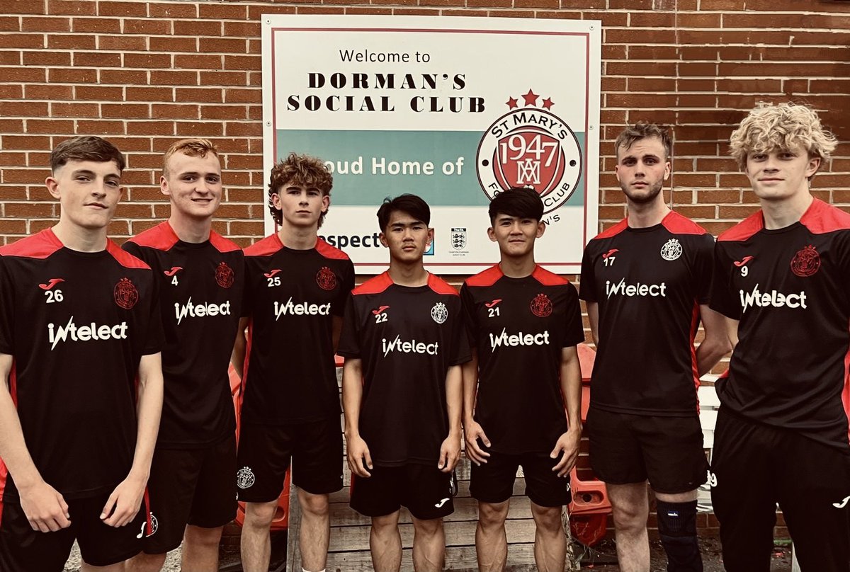 StMarys1947FC's tweet photo. The Saints kick off their 25/26 season on Saturday following a busy summer of change. Big welcome to all new players and the new management team @Boomdac @jpwray13 Good luck for the season ahead 🔴⚫️UTS https://t.co/o7YoK4T1NB