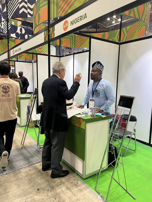 trigottista's tweet photo. Nigeria Booth vs Zimbabwe Booth #TICAD9

Giant ke 😭 https://t.co/F3D9CdhSvj