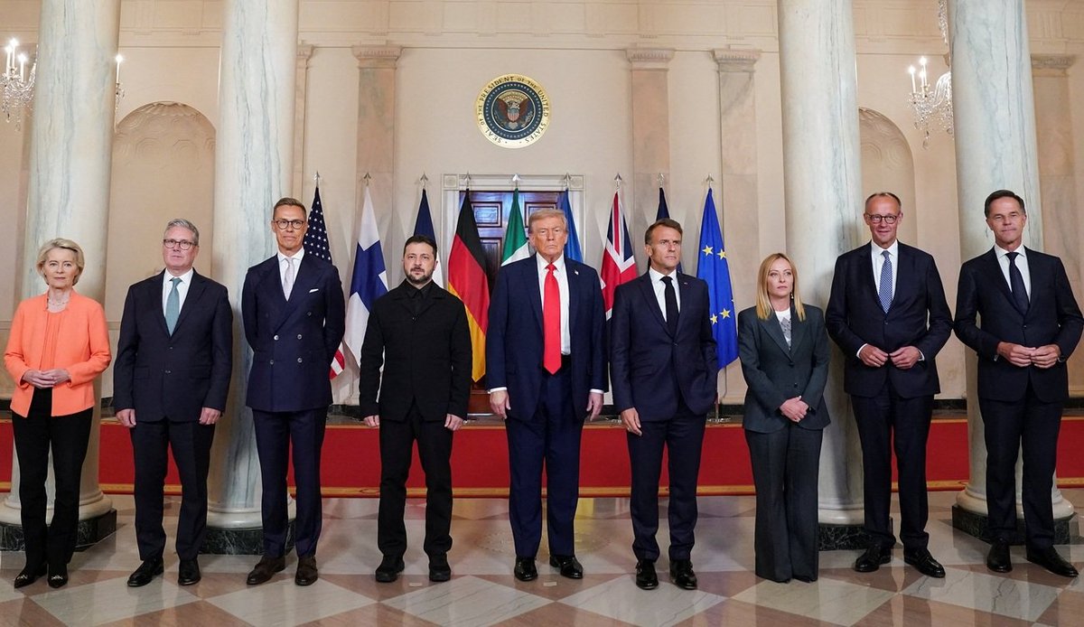 フィンランド大統領も出席、7人の欧州首脳がトランプに与えた無言の圧力―
歴史的首脳会議でウクライナ和平への新たな一歩。欧米の連携と欧州の責任が問われる今、停戦と安全保証の行方に世界が注目
wedge.ismedia.jp/articles/-/386…
#WedgeONLINE #ウクライナ #和平交渉 #国際情勢