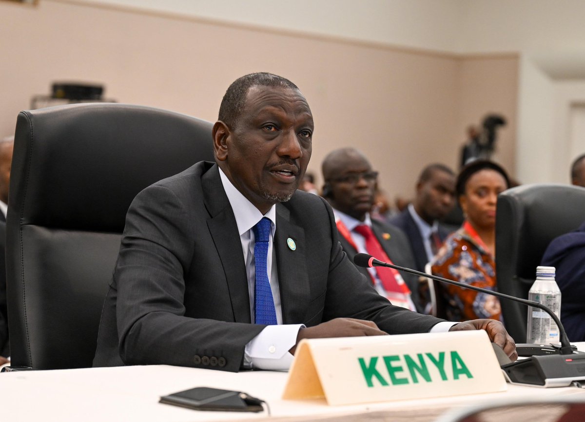 President Ruto speaks at the Economic Pillar on Trade and Investment at TICAD 9 meeting in Yokohama City, Japan.