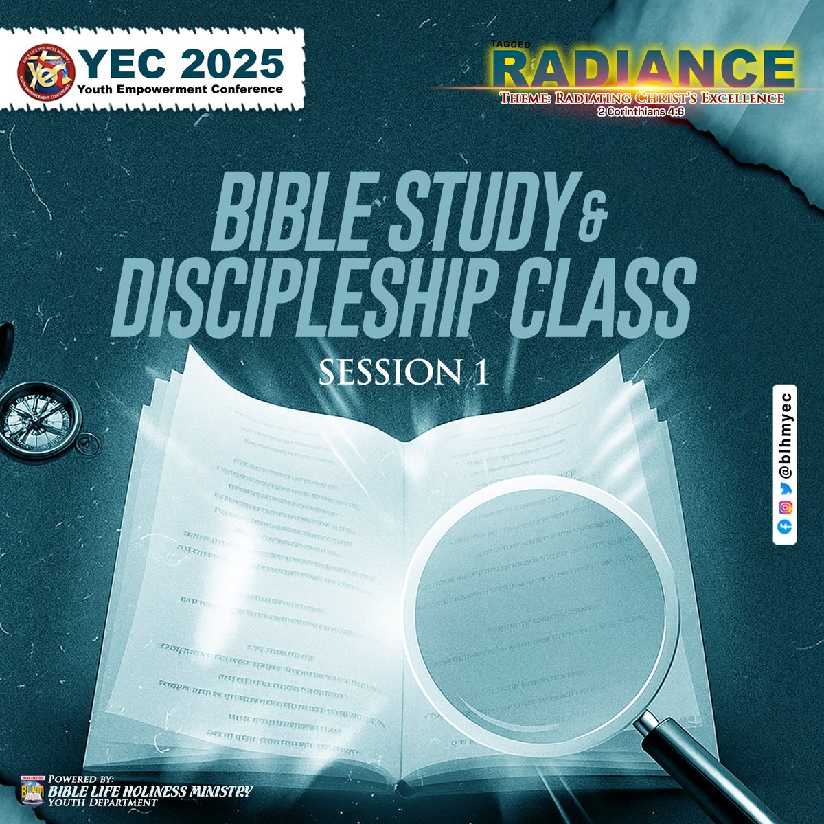 BLHMYEC's tweet photo. We begin with the word!

#Radiance #YEC2025 #SSC2025 #DayTwoMorning https://t.co/zobXbUDSVn