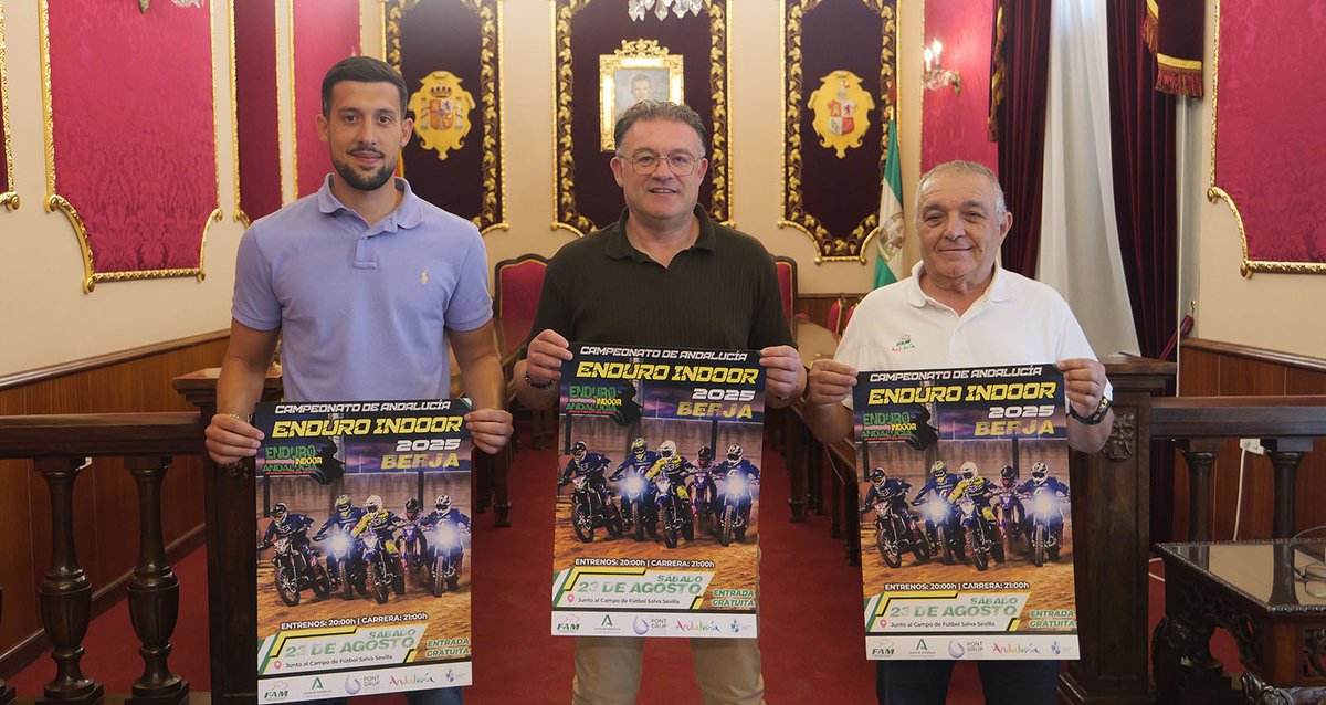 DEPORTESII Berja acoge este sábado el Campeonato de Andalucía de Enduro Indoor con medio centenar de pilotos:
d-cerca.com/noticia-50286/…
