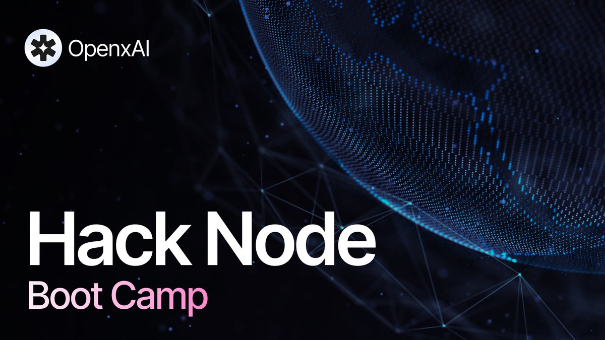 OpenxAINetwork's tweet photo. Join us for a Hack Node Boot Camp - your complete guide to building on the first permissionless AI protocol!

You'll learn about OpenxAI fundamentals, career opportunities, building with Xnode, Ollama, and Postgres, and creating scalable mini apps.

🗓️ Saturday, Aug 23
🕧 15:00-16:00 AEST | 10:30-11:30 IST TBC

Whether you're aiming for our Global Accelerator or simply want to build AI apps, this workshop provides essential knowledge and tools to succeed.

RSVP now and secure your spot today: https://t.co/NOeKOQq2HZ