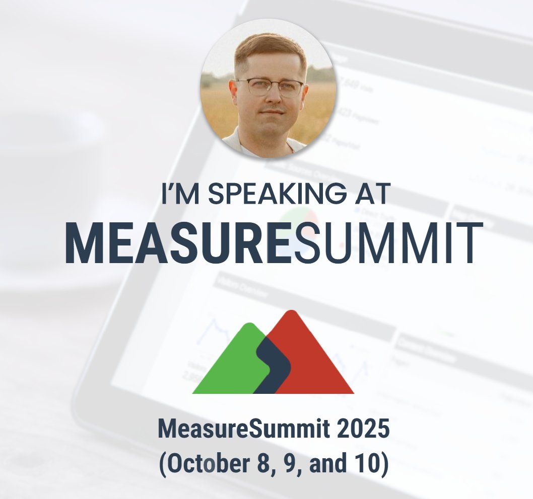 fedorovicius's tweet photo. Measuresummit is back!

For years, this has been my favorite virtual conference, and I'm thrilled to be a speaker once again. The event consistently brings together a solid lineup of speakers and delivers high-quality and actionable content. 

1/3 https://t.co/soqv8aMehA