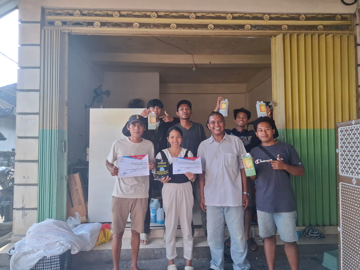 NectoDeterjen's tweet photo. #privatetraining #privatetrainingsoplaundryterpadu #privateteainingsoplaundryterpaduhotellinen #laundryprivatetrainingbali #nectotrainingcenter 

Telp/WhatsApp 085718930537 https://t.co/ZETtxjG0AJ