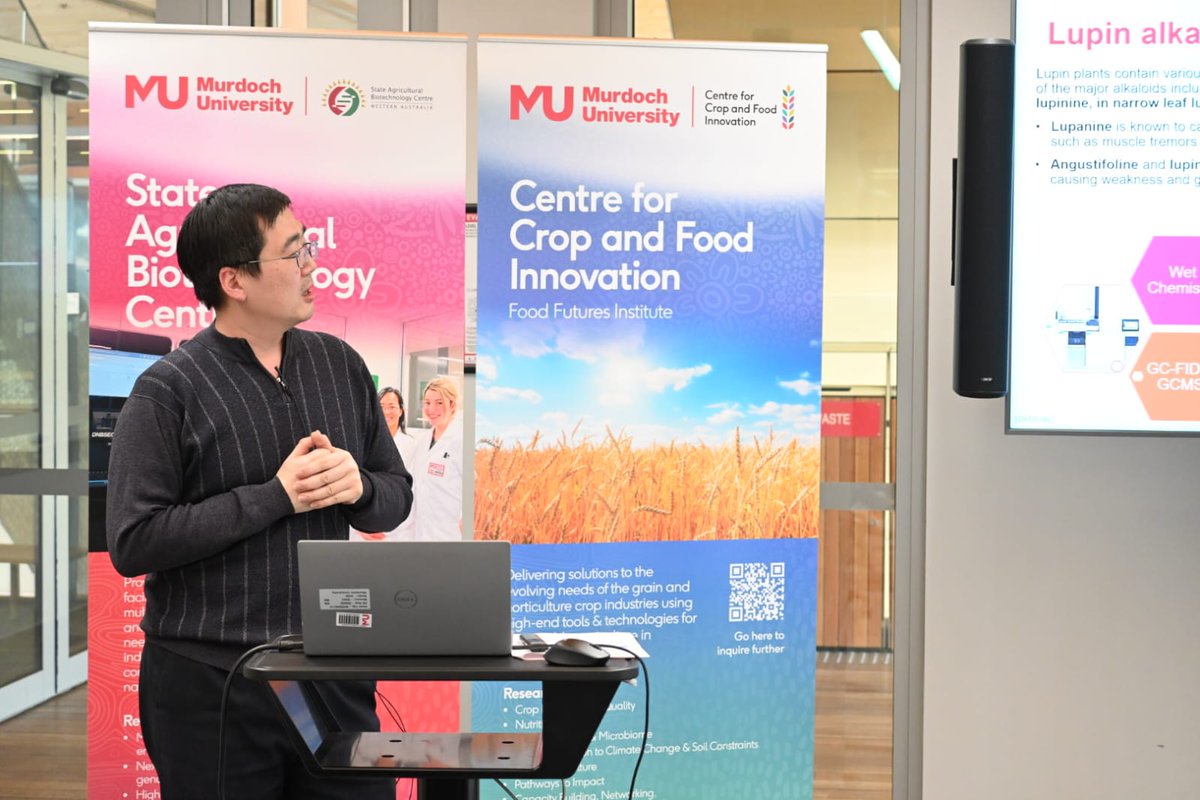 We're onto our last session of the day, which covers advances in biosecurity, smart farming and crop protection. 

Up first is Dr Bob Du, who covers ongoing research in the Post-harvest Biosecurity and Food Safety Laboratory.

He's followed by Adj. A/Prof Graham Mann, who