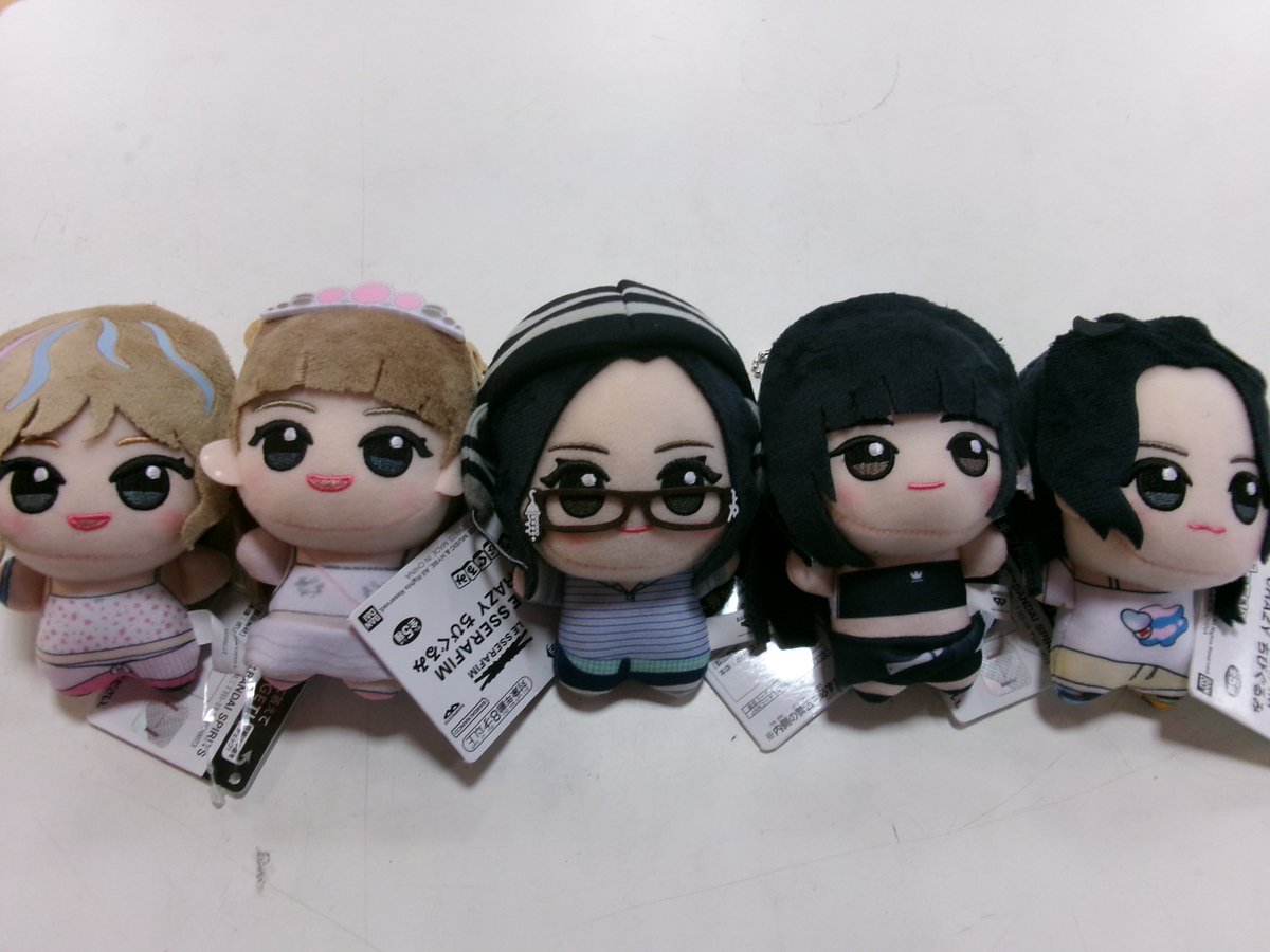 LE SSERAFIM CRAZYちびぐるみ 5体セット LE SSERAFIM ちびぐるみ 5種