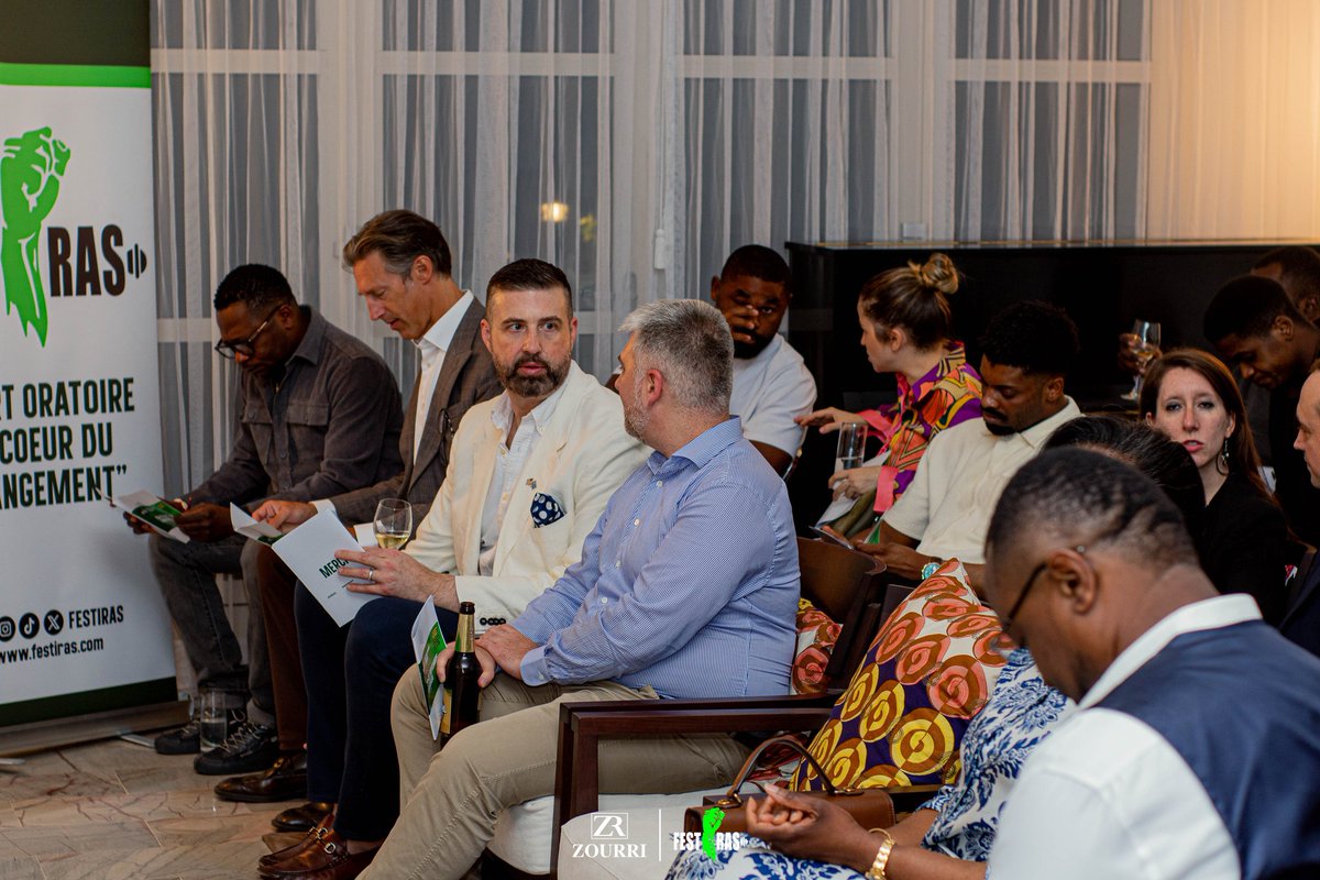 Retour en images sur le cocktail de réseautage du <a href="/festiras/">FESTIRAS</a>, le 19 août à la Maison de Suisse 🇨🇭.
Un moment fort avec diplomates, artistes, partenaires, médias &amp; société civile.
Merci à @SwissEmbassyRDC pour son soutien à la culture urbaine, aux jeunes talents &amp; à la paix.