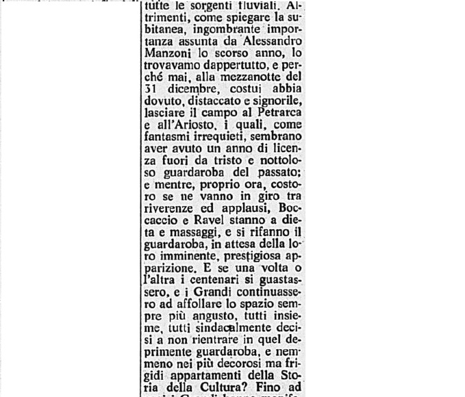 MadameSwann's tweet photo. Nel 1965 sul @Corriere Giorgio Manganelli ironizzava sulla mania di celebrare i centenari degli scrittori https://t.co/JGS7IIpnDF