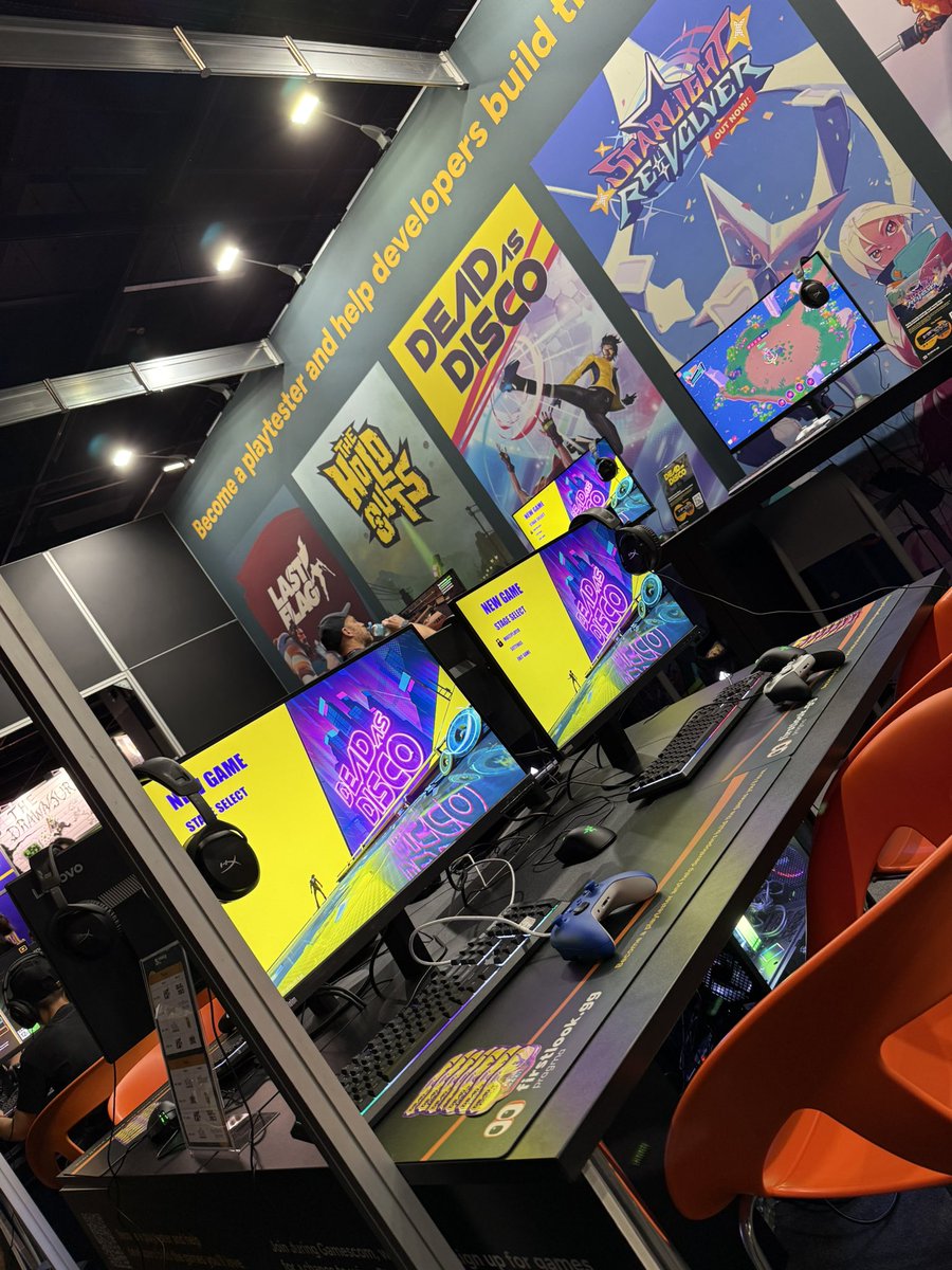 Dead as Disco (@deadasdiscogame) on Twitter photo It’s on! 💜
We are waiting for you at hall 10.2 at the <a href="/firstlookgg/">FirstLook👀</a> booth! (D43)
Come say hi 🕺
#Gamescom2025 It’s on! 💜
We are waiting for you at hall 10.2 at the <a href="/firstlookgg/">FirstLook👀</a> booth! (D43)
Come say hi 🕺
#Gamescom2025