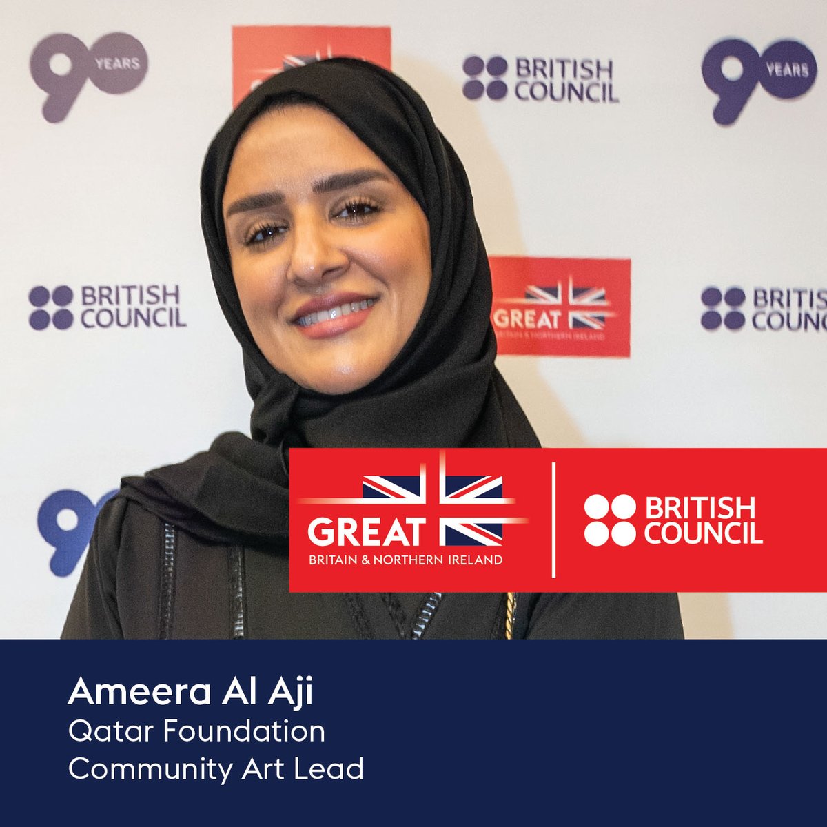 Ameera AlAji, Community Art Lead at Qatar Foundation, joins our podcast to discuss public art, creative engagement, and Qatar’s growing role as a global art destination.

Tune in: youtu.be/NyyJOm8Q-h0

#ArtLeadership