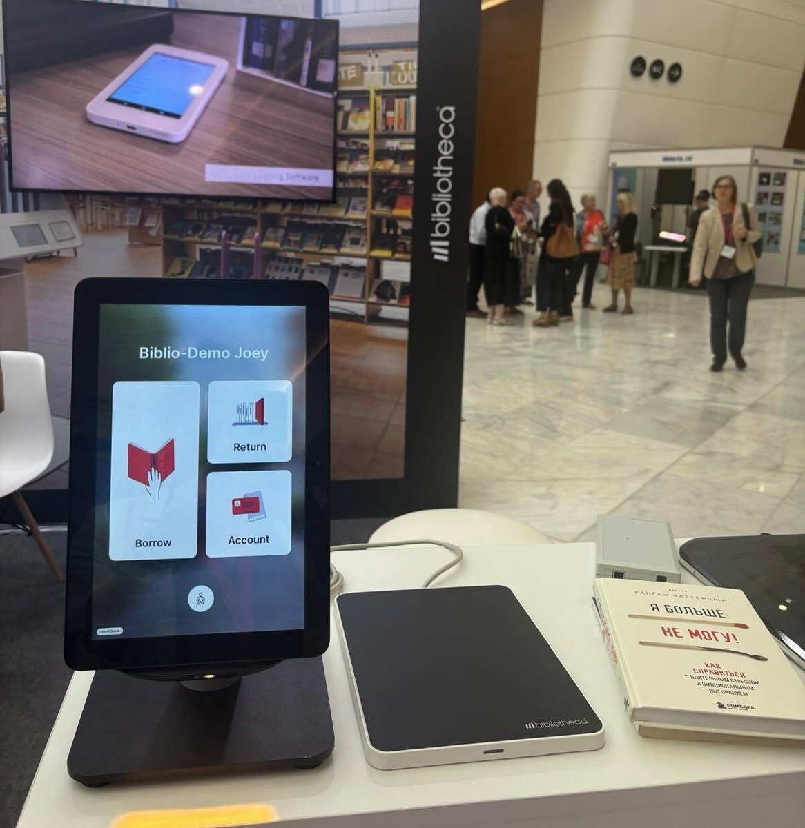 BibliothecaX's tweet photo. 🚀 Discover the solutions shaping tomorrow’s libraries at #WLIC2025!
From smart self-service to automated returns, digital lending &amp; intelligent transport — visit us at Booth #A18. https://t.co/CWjYOaG6Cu
