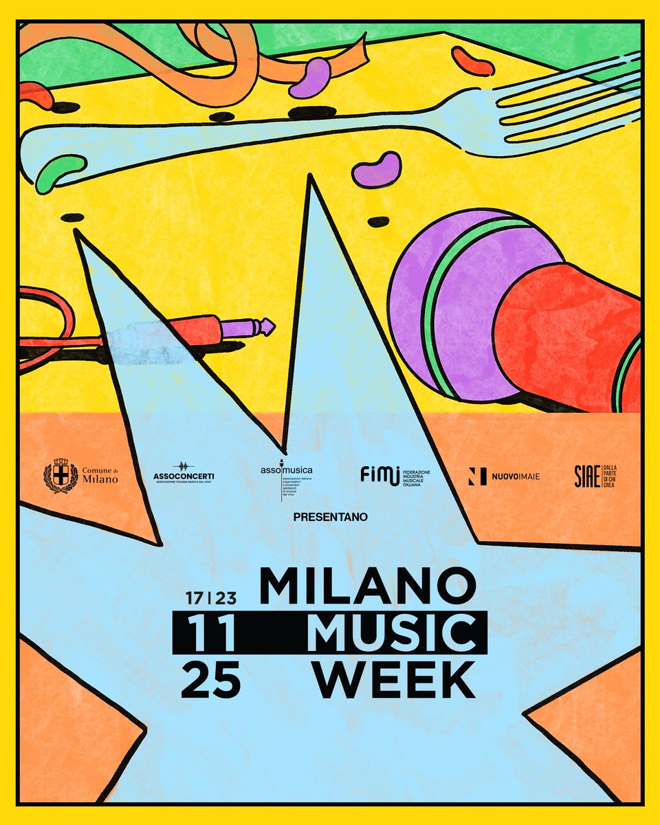 FIMI (@fimi_it) on Twitter photo #MMW25 • Concerti, workshop, panel e showcase: dal 17 al 23 novembre torna <a href="/milanomusicweek/">Milano Music Week</a>!
Per l’occasione Milano si trasformerà in un palcoscenico diffuso dove artisti, professionisti e appassionati potranno celebrare la musica in tutte le sue forme ➡️ milanomusicweek.it #MMW25 • Concerti, workshop, panel e showcase: dal 17 al 23 novembre torna <a href="/milanomusicweek/">Milano Music Week</a>!
Per l’occasione Milano si trasformerà in un palcoscenico diffuso dove artisti, professionisti e appassionati potranno celebrare la musica in tutte le sue forme ➡️ milanomusicweek.it
