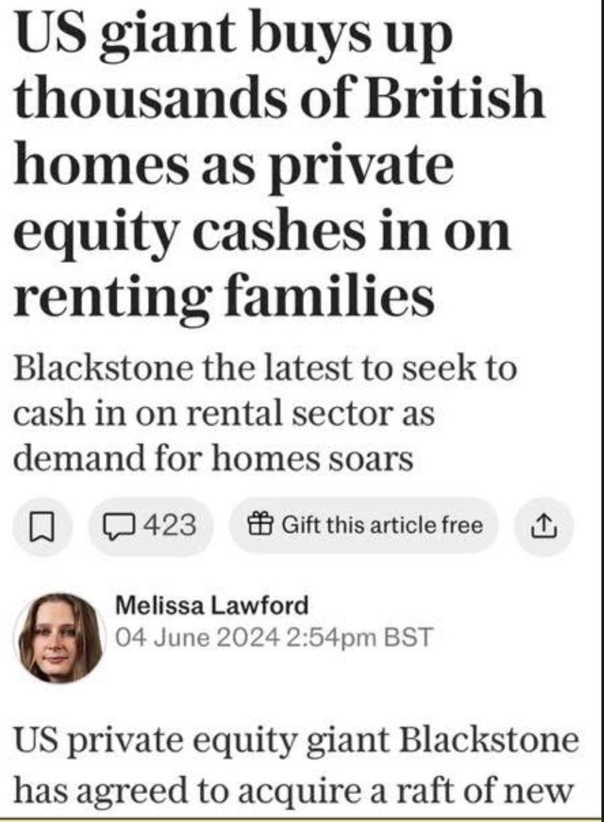 Ask your self why they’ve spent years  pushing  tiny landlords out… and why huge investment companies are buying up thousands.   Now they have the opportunity to have enormous government contracts with OUR tax money