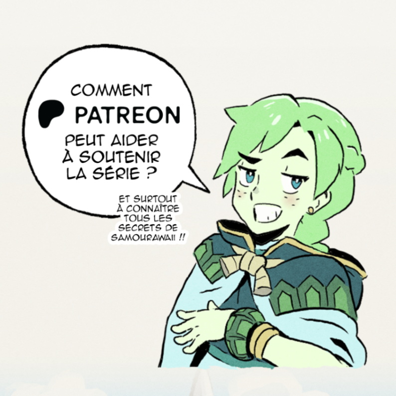 akogee_studio's tweet photo. 🎯 Sur notre Patreon, tu peux t’abonner pour 2 ou 5 € par mois.
💡 Ça aide concrètement nos auteurs à produire la série.
Comme Saburo, tu veux savoir s'il y a des contreparties ?
🌀 Réponse demain !
#Samourawaii #AkogeeStudio #Patreon https://t.co/8Y83oV94Xg