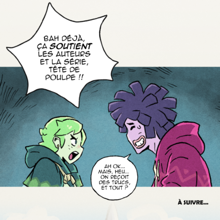 akogee_studio's tweet photo. 🎯 Sur notre Patreon, tu peux t’abonner pour 2 ou 5 € par mois.
💡 Ça aide concrètement nos auteurs à produire la série.
Comme Saburo, tu veux savoir s'il y a des contreparties ?
🌀 Réponse demain !
#Samourawaii #AkogeeStudio #Patreon https://t.co/8Y83oV94Xg