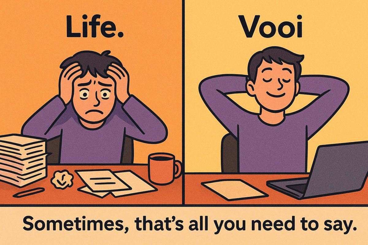hansonnannn's tweet photo. Took a break from @vooi_io, but VOOI V2 didn't stop. Let's dive back in. πͺοΈ If you're new or need a refresher, it's all about unified balances, gasless trades, and non-custodial DeFi. Still a big deal, thread with me.
#VOOI
#DeFi
#TradingEvolved https://t.co/B1ojDcgO6L