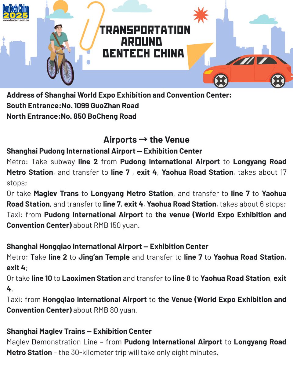 DenTechChina's tweet photo. Dear Friends of DenTech China,
It’s time to arrange your trip to Shanghai in October! 
Register now at DenTech China:
https://t.co/LzAj4MkSwU https://t.co/8wvZkfUsBt