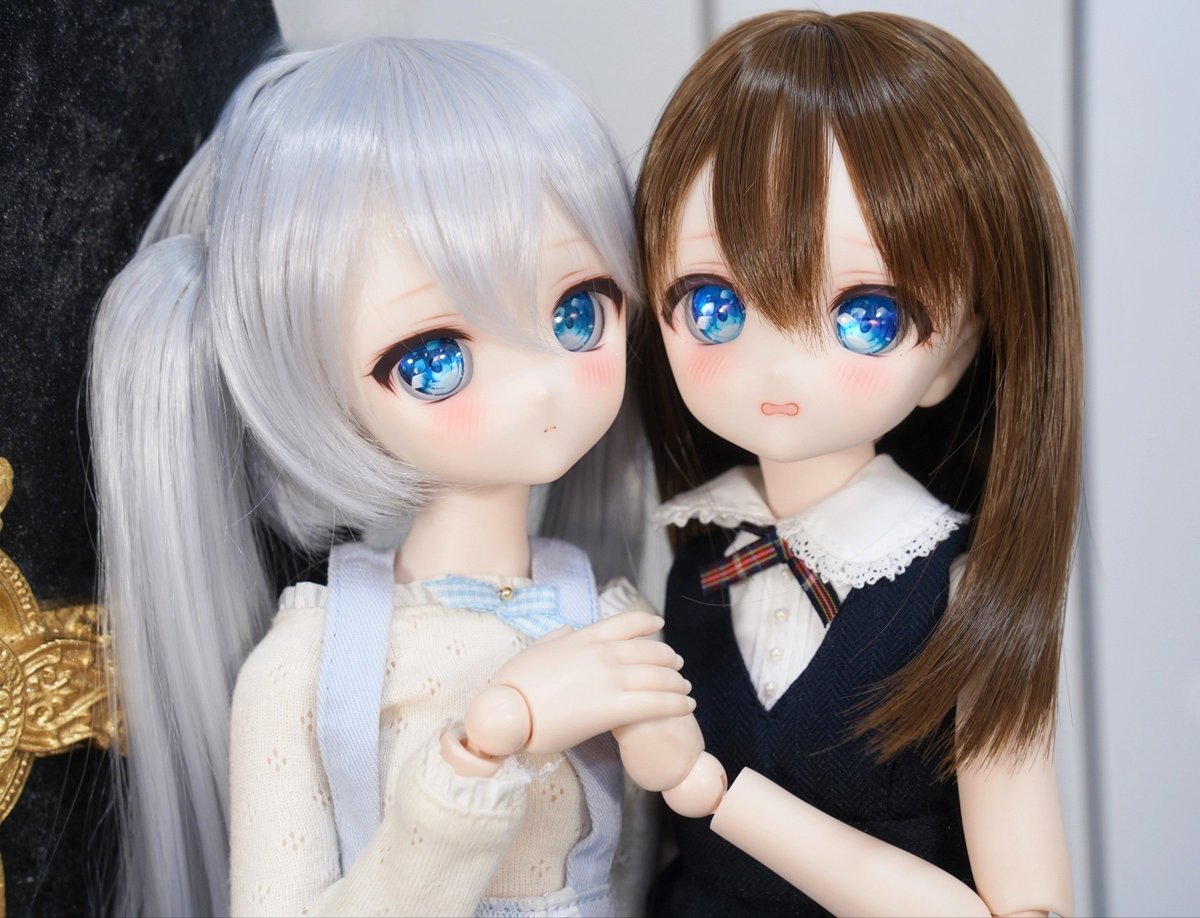 双子ちゃんアイがお揃いかわいい🥰