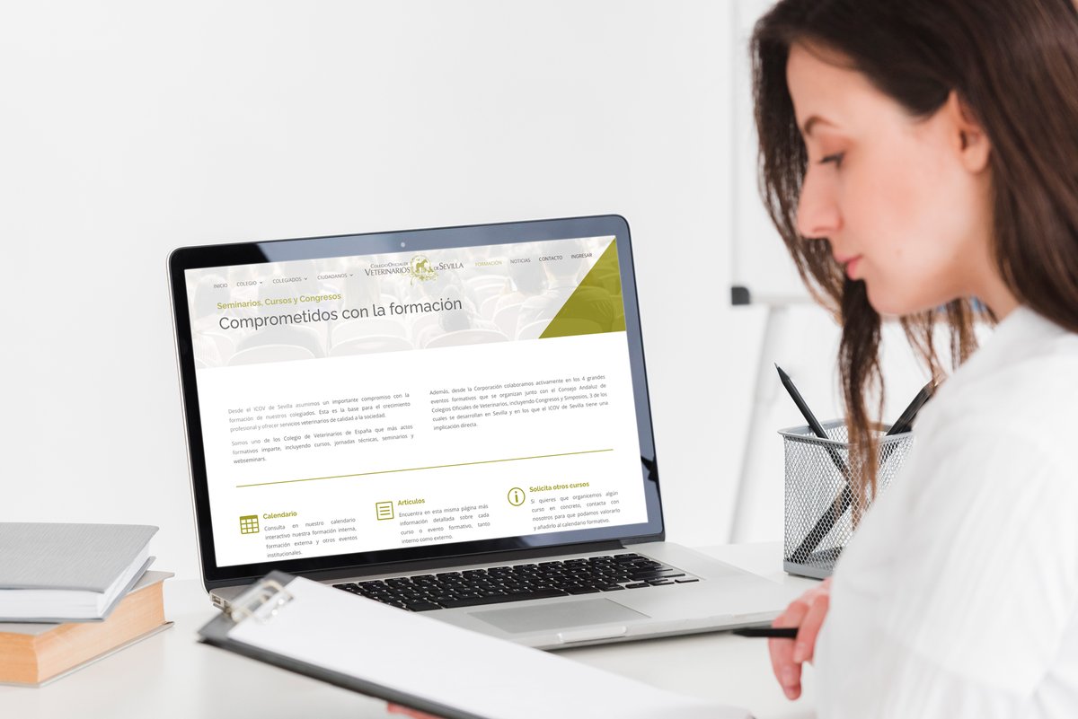 🔍 La formación es esencial para afrontar los retos y avances en la profesión Veterinaria.

📚 En el #ColvetSevilla encontrarás una amplia oferta de cursos, seminarios, jornadas y congresos de todas las especialidades, tanto presenciales como online 👨🏻‍💻

colvetsevilla.es/formacion-y-ev…