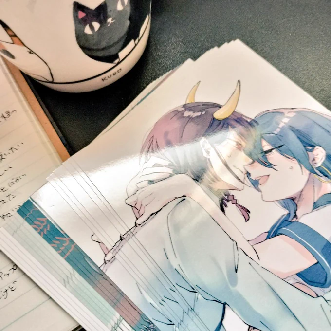 ポストカードそこそこ刷ったぞいぞい