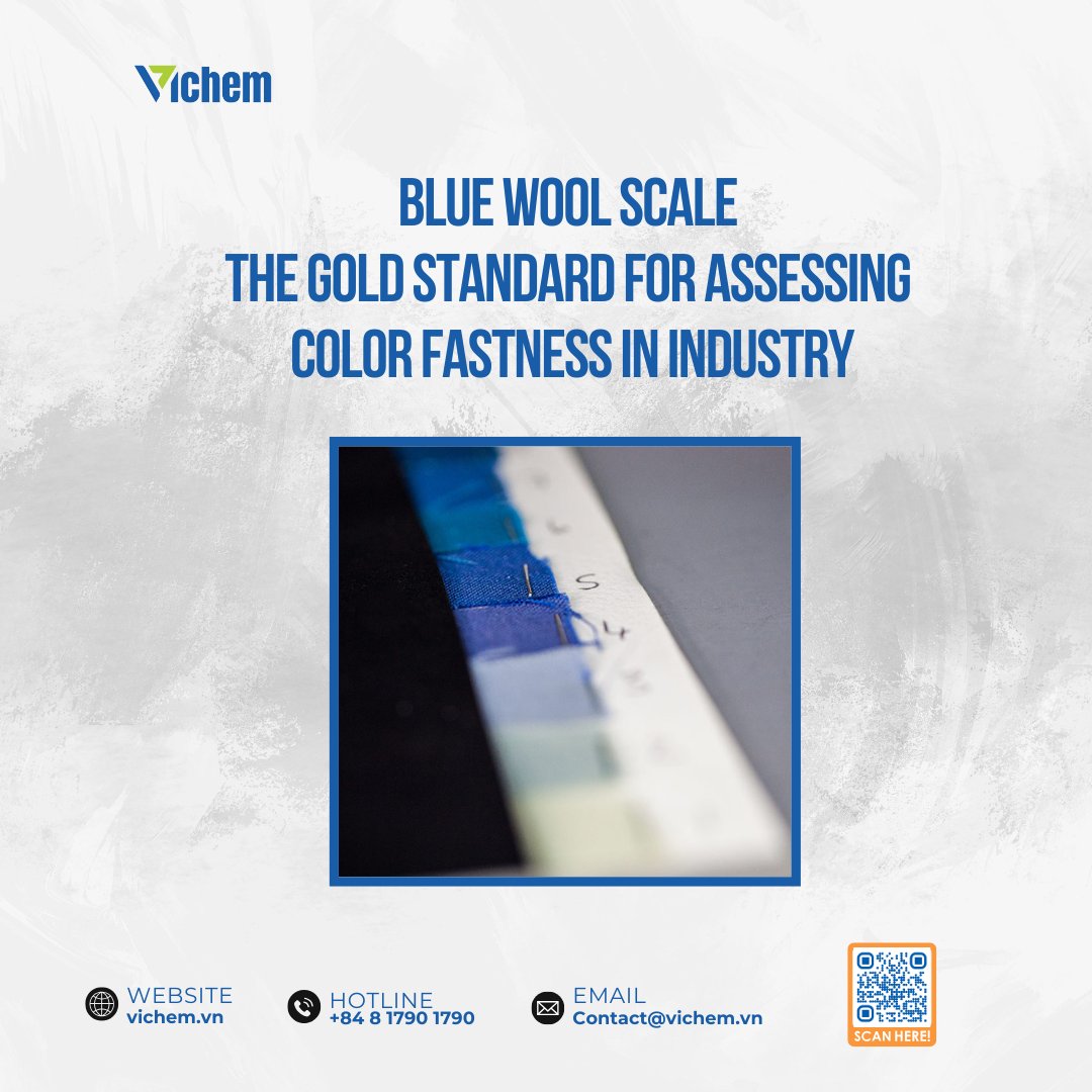 VichemJSC's tweet image. Blue Wool Scale – The Gold Standard for Assessing Color Fastness in Industry

🎨 Did you know?
The Blue Wool Scale is the gold standard for measuring color fastness across industries.

Discover more: vichem.vn/en/blue-wool-s…

#ColorFastness #QualityStandards #BlueWoolScale