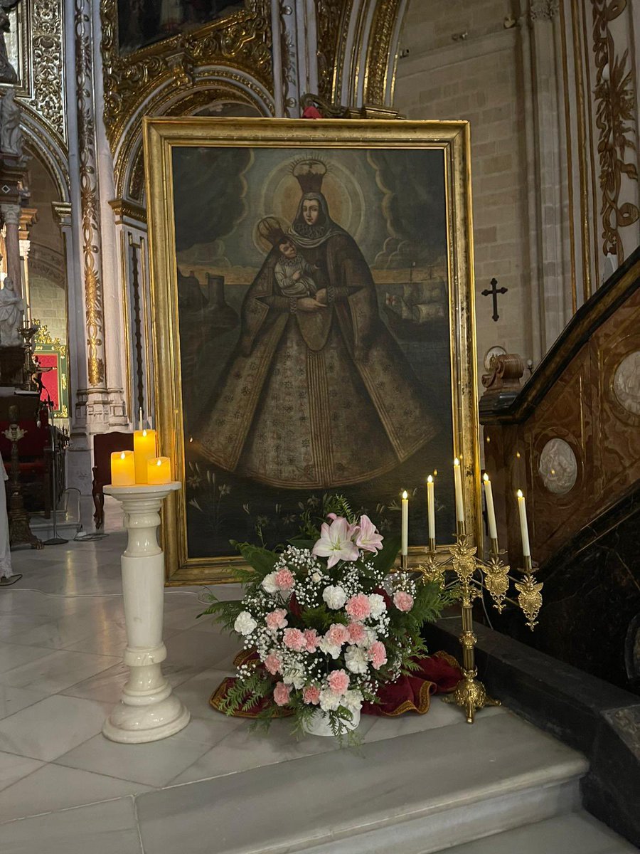 NOVENA A LA SANTÍSIMA VIRGEN DEL MAR | Como en años anteriores el lienzo de la Stma. Virgen del Mar preside el Altar Mayor para dar comienzo a la Novena que celebraremos en su honor.

Desde hoy a las 19:30h.
Los domingos tendrá lugar a las 11:30h

Virgen del Mar, Ora pro nobis
