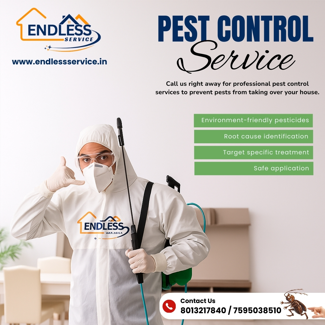endless_service's tweet image. 🚫 Say Goodbye to Pests – Protect Your Home Today! 🏡✨

Tired of pests invading your home? 🐜🪳 Endless Service brings you professional Pest Control Services

📞8013217840 / 7595038510
🌐endlessservice.in

#pestcontrol #HomeServices #EndlessService #pestfreehome