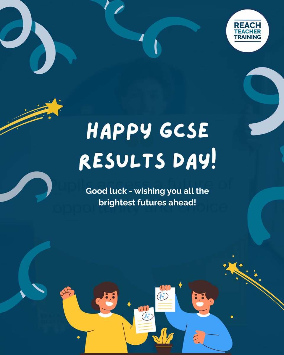 Good luck to all students receiving their GCSE results today. We hope you are proud of your hard work, dedication and wish you success for the future. 🎉🌟 #gcseresultsday2025 #gcseresultsday #reachacademyfeltham