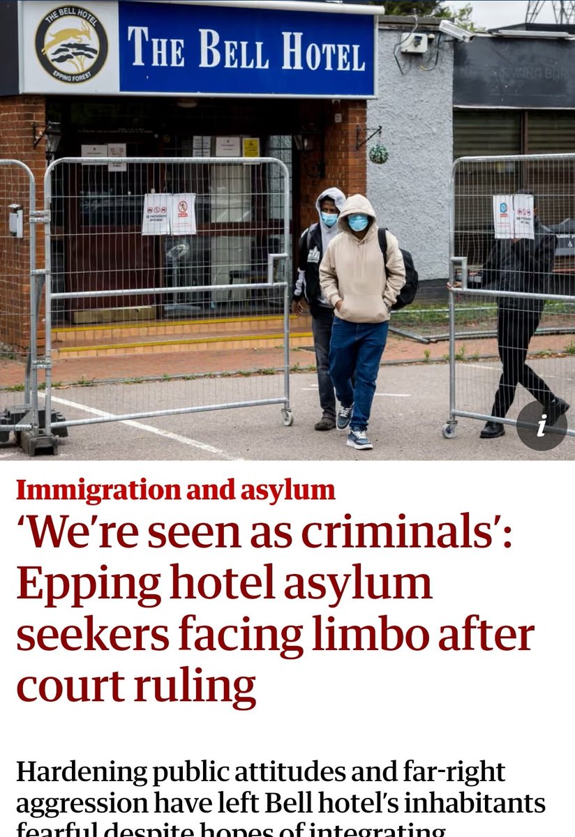 Mohamed - “I don’t need a free house, or free food. I just need my asylum application to be accepted. Then I can work on my own and I can earn my own food and my rent,” he said.

Leave them alone. Stop bullying these poor people.