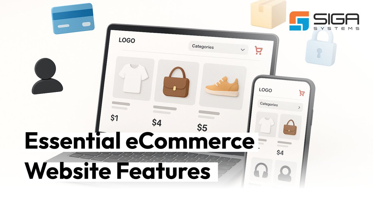 sigasystems's tweet photo. E-commerce #Website Features You Can’t Ignore in 2025!
From #AI-powered personalization and dynamic pricing to voice search, AR shopping, and seamless multi-channel experiences, the future of online retail is already here.

https://t.co/OMylM7nBZu https://t.co/3HlNa4NO98