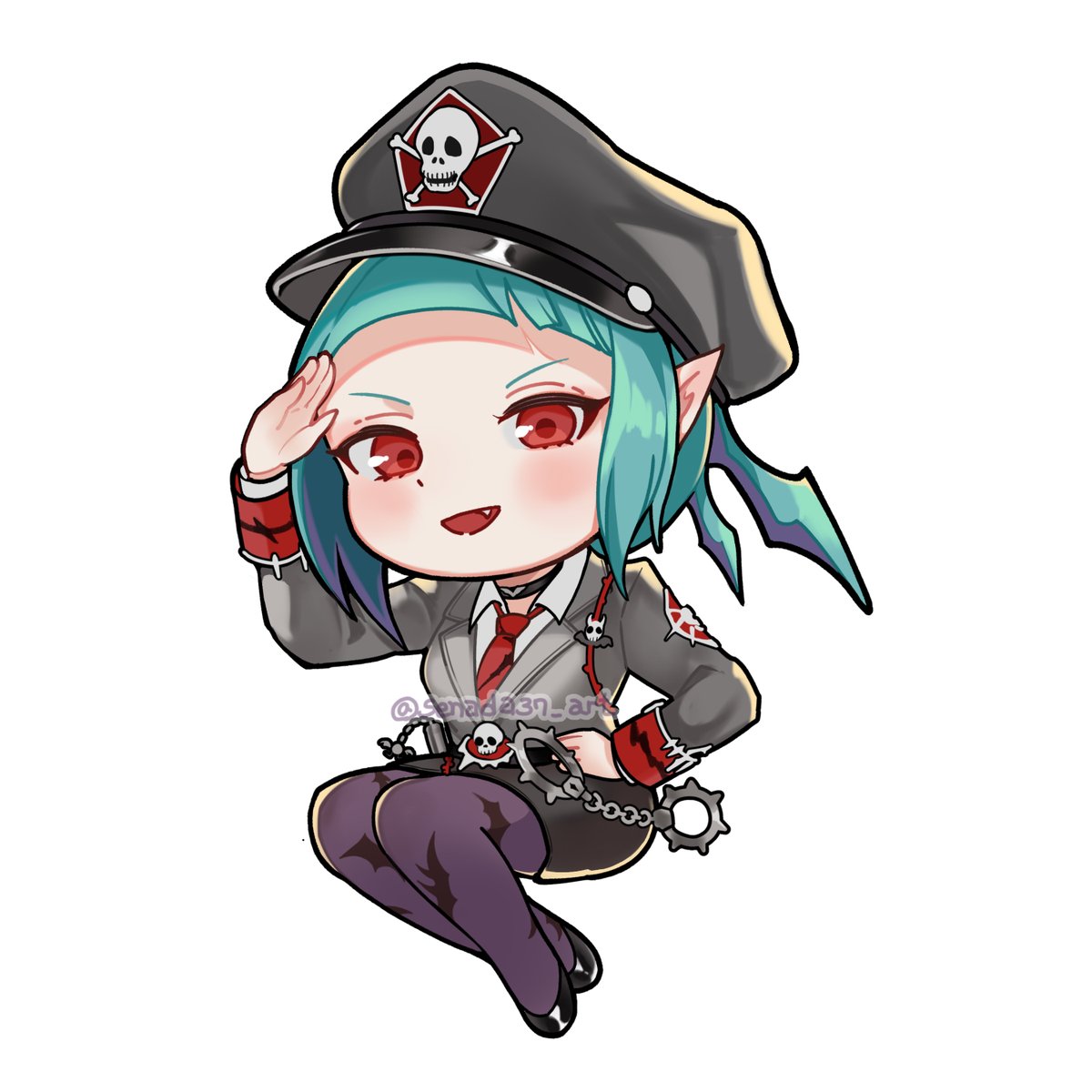 마계의 경라과 데스폴리스
魔界の警邏課デスポリス
Beat Cop from the Underworld

#OCGファンアート #遊戯王OCG