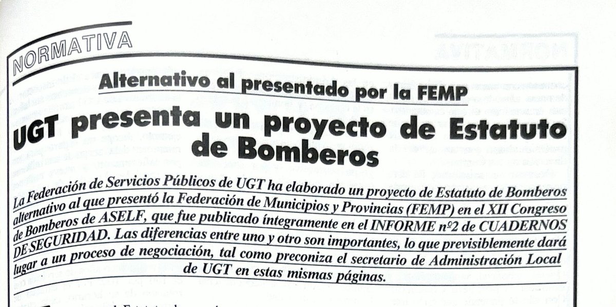 🚒👨‍🚒 ➡️ 🔥⛰️

Bomberos de todas las CCAA se están movilizando para trabajar en los incendios forestales que asolan nuestro país.
Es necesaria una Ley de Coordinación de los SPEIS, que agilice esta ayuda entre CCAA.
UGT lleva reclamando y luchando por esta Ley desde 1989.