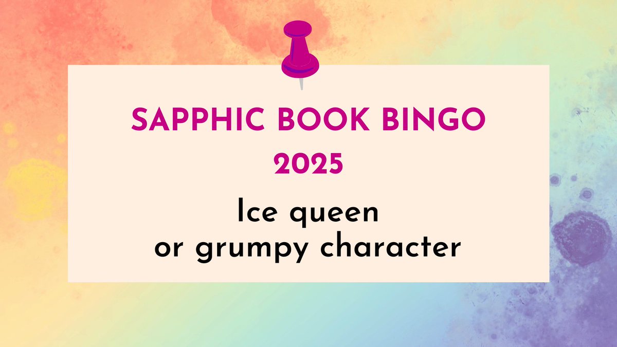 Jae ๐ณ๏ธโ๐ (@jaefiction) on Twitter photo If you love ice queen or grumpy characters, check out this week's Sapphic Book Bingo post. 
It features characters who are cold, aloof, and powerful or have a prickly personality. 
Check out the 15 recommended books on my blog: 
jae-fiction.com/ice-queen-or-gโฆ
#sapphicbooks If you love ice queen or grumpy characters, check out this week's Sapphic Book Bingo post. 
It features characters who are cold, aloof, and powerful or have a prickly personality. 
Check out the 15 recommended books on my blog: 
jae-fiction.com/ice-queen-or-gโฆ
#sapphicbooks