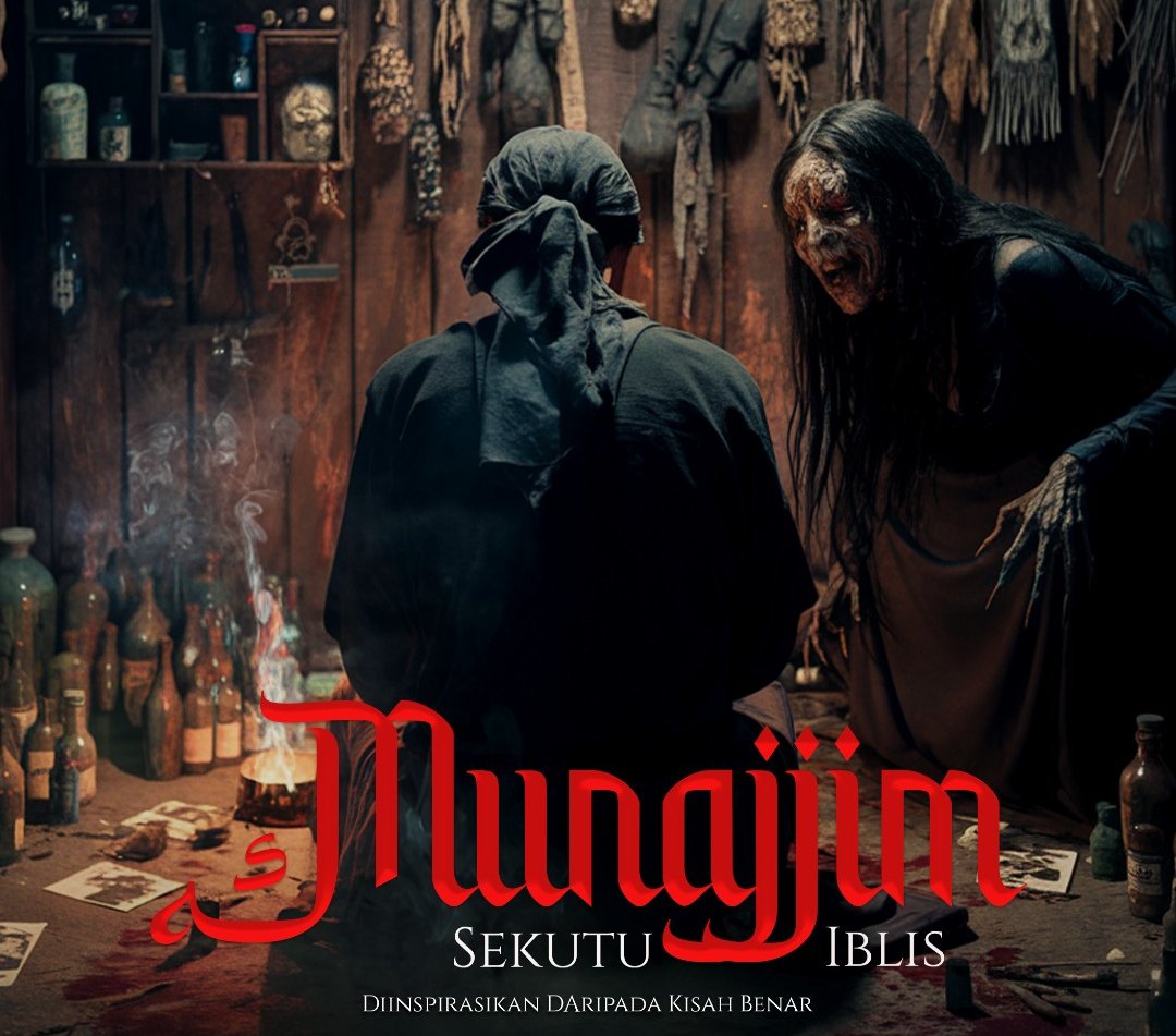 #MunajjimSekutuIblis sedang tayang minggu ke-4 di 21 pawagam Malaysia.