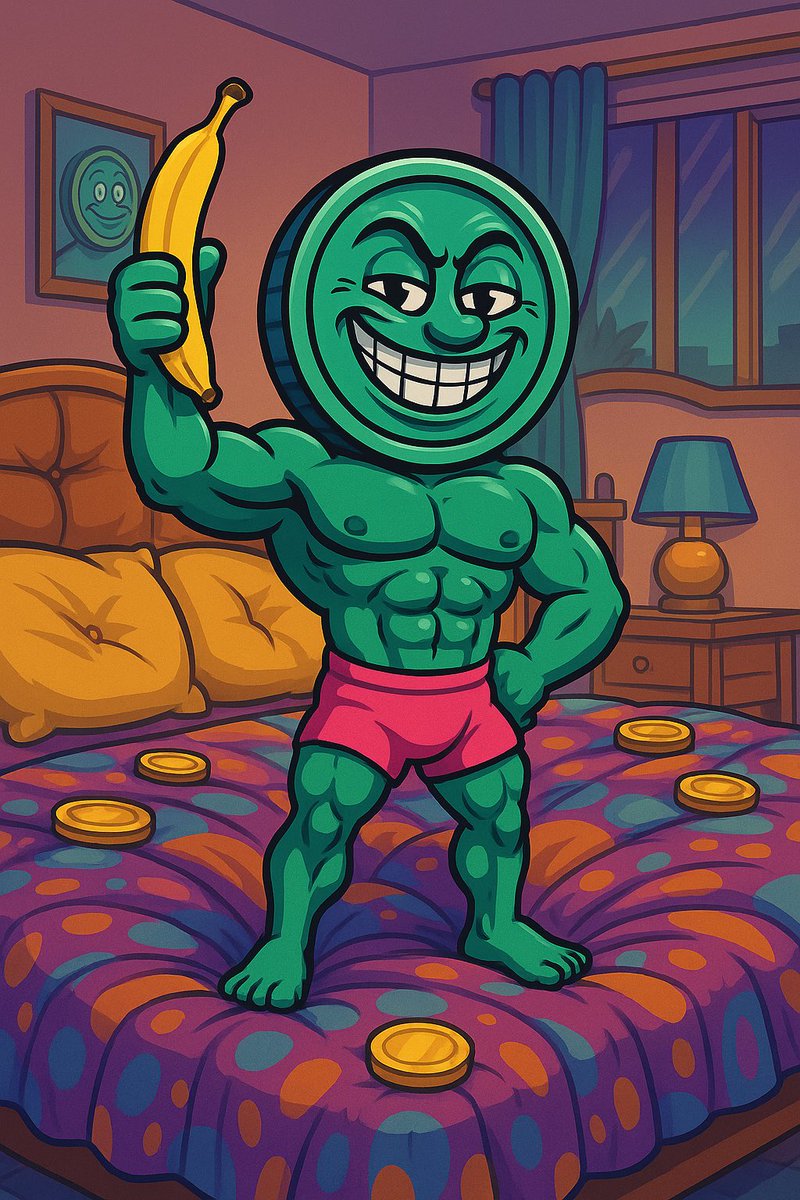 0zfuture's tweet photo. When life gives you bananas… trade them for coins.💰 😂🍌
#BananaMarket #SolinoPower #CryptoStrong #CoinFlex #BananaBulls #MemeCoinKing #HODL #BearMarket #BullMarket #solana #memecoin #100x #1000x https://t.co/FvP7hlXzAy