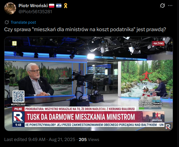r0bertAMS's tweet photo. @Piotr56135281 będzie bronił jak Częstochowy, ze to atak na Tuska https://t.co/cjzpxoFTzr