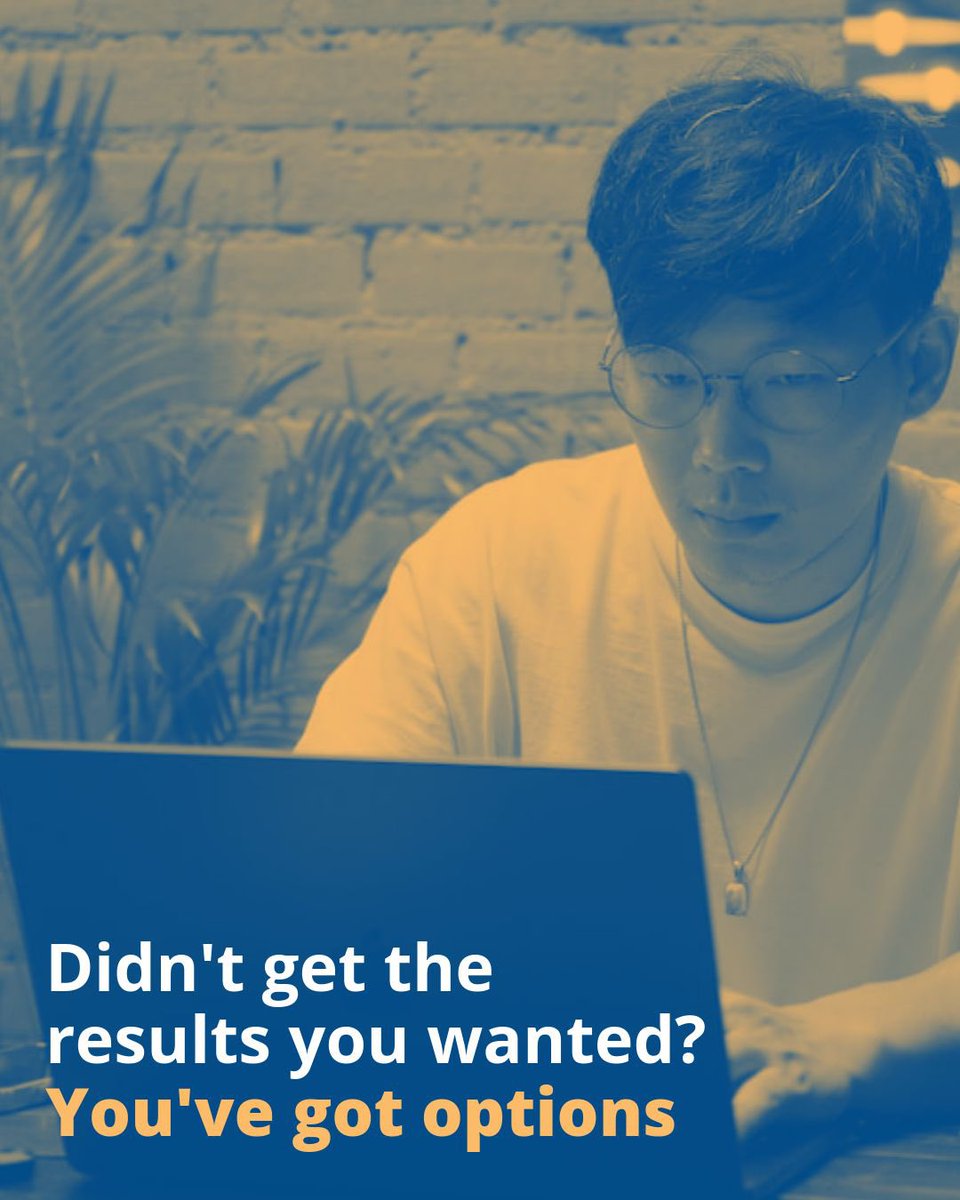 📚Good luck to all those getting their GCSE results today.

If your exam results weren't what you hoped for, it can be tough to know what to do next.  

Our friends at <a href="/StudentMindsOrg/">Student Minds</a> can help you with free resources and guidance.  Read more ⬇️
bit.ly/3zQOjkv