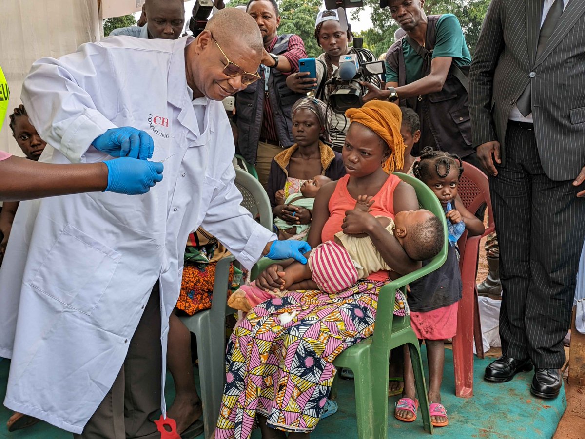 A year ago, UNICEF and the Ministry of Health &amp; Population launched the malaria vaccine.

70,698 children already protected.

Malaria is still the biggest killer of children under 5 in CAR.

<a href="/gavi/">Gavi, the Vaccine Alliance</a>

#ForEveryChild #Health