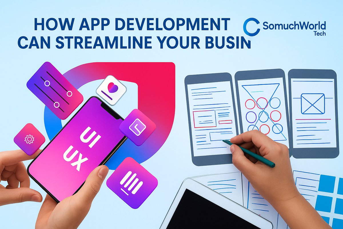 somuchworld's tweet photo. 🚀 At SomuchWorld Tech, we design apps, websites &amp; solutions that work.
From UI/UX to branding — we turn ideas into results.
📩 Let’s build your next big project today!

#SomuchWorldTech #AppDevelopment #UIUX #WebDesign #TechSolutions #Branding #DigitalInnovation https://t.co/iokG37P7sz
