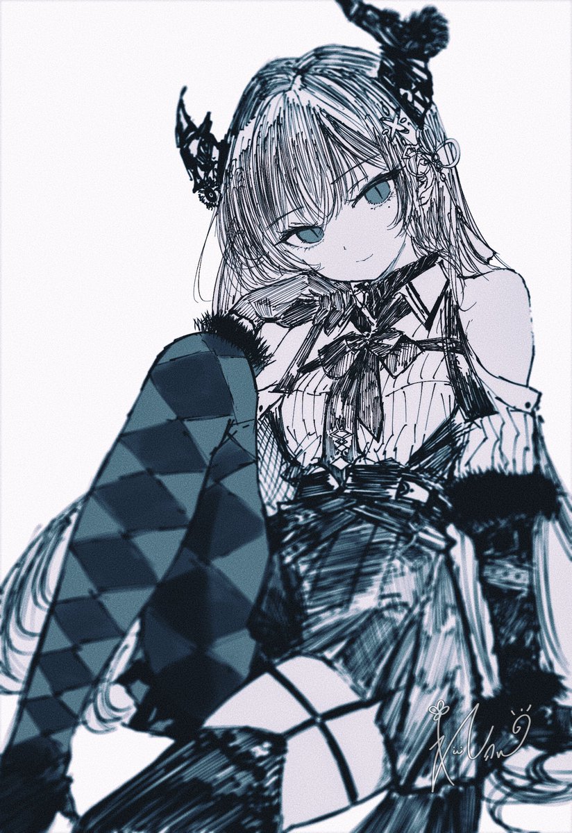 ネリッサ・レイヴンクロフト 「」|れふぃのイラスト