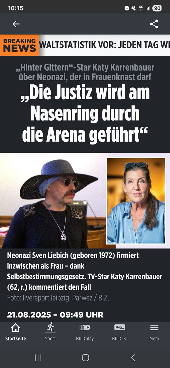 a_divas_rants's tweet photo. Gleiches Recht für alle. Es wird verlangt, dass es aktzeptiert wird wenn wer schreit 'Ich bin eine Frau'. Egal was. Also wo ist das Problem? Brauchen sich die angeblich ach so Toleranten nicht aufregen nur weil ihnen die Person nicht passt. #MarlaSvenja #Selbstbestimmungsgesetz https://t.co/0jpDjZg8RH