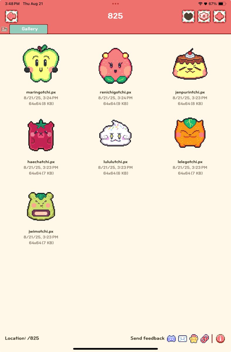 the 7dream tamagotchi 🥳