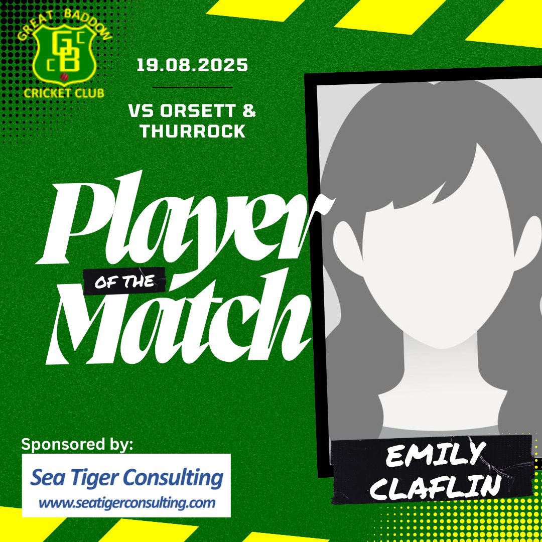 Great Baddow CC tweet media