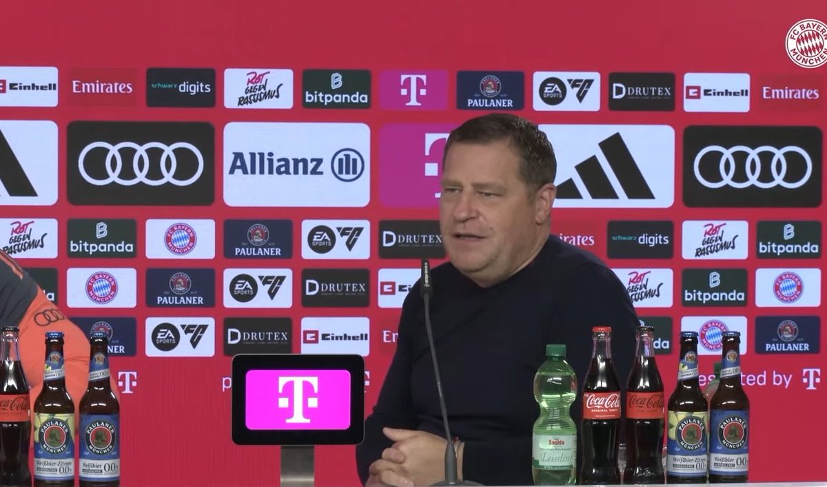 iMiaSanMia's tweet photo. Eberl on Bayern's goals this season: "When you work for Bayern, you always want the maximum possible. We go into a season wanting to win everything. But then things develop during the season. We want to get off to a successful start tomorrow" https://t.co/b0i9S16gUi