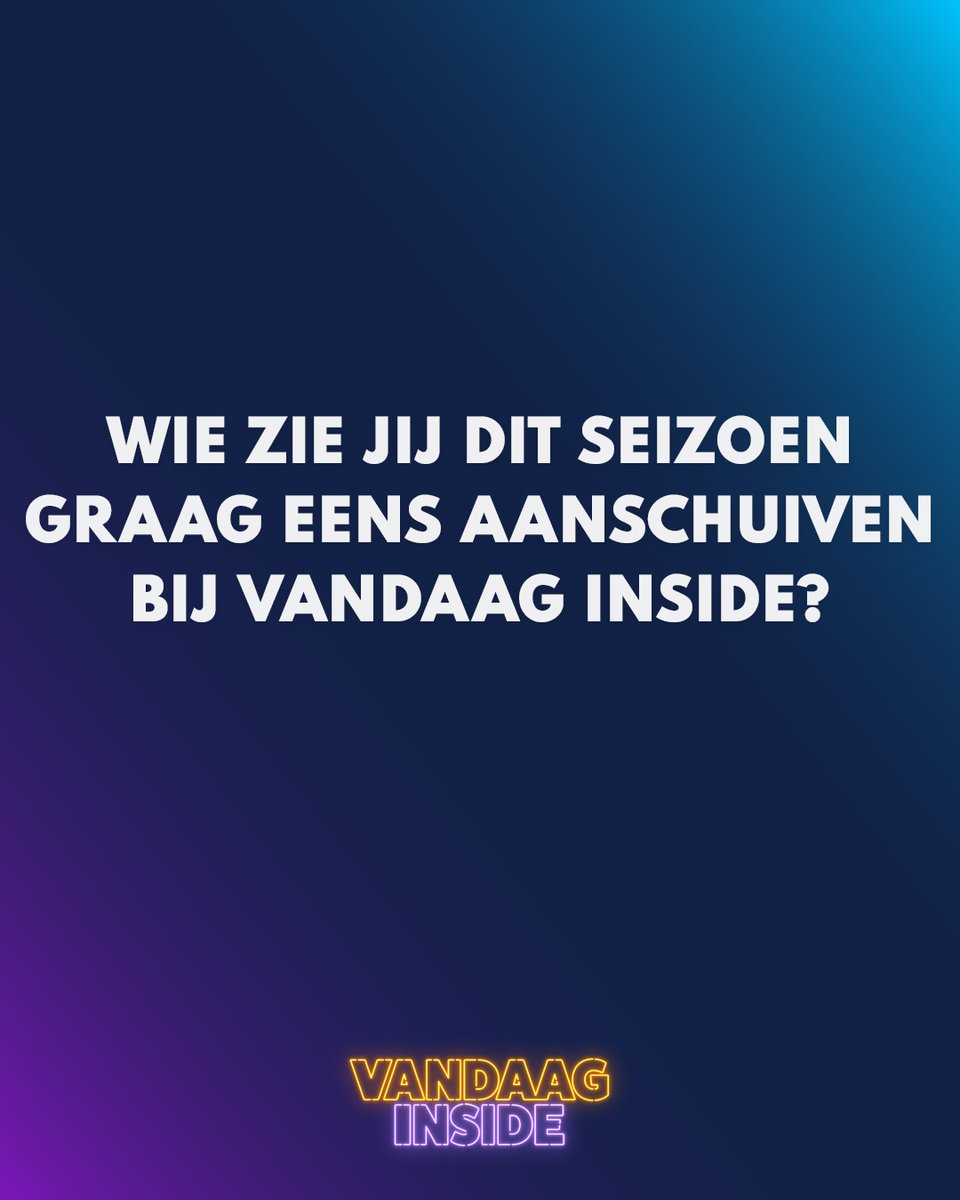 Vandaag Inside tweet media